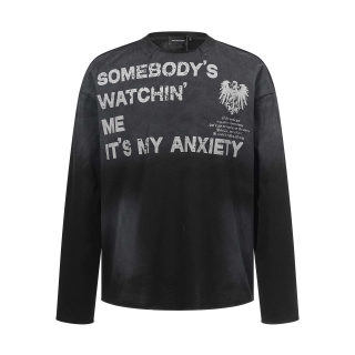 Retro Washed Distressed Flame Letter Print Hoodie | Unisex Streetwear 2