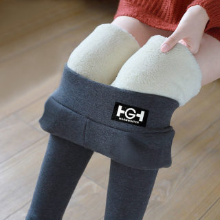 Extra-Thick Fleece-Lined Leggings with Pocket for Women, Winter 4