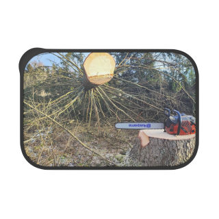 Chainsaw Log-Cutting PLA Bento Box | Lunch Container with Utensils