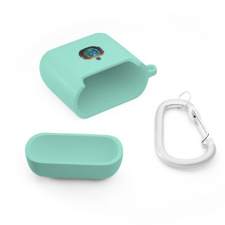 Neon Pumpkin Skull AirPods Case 54