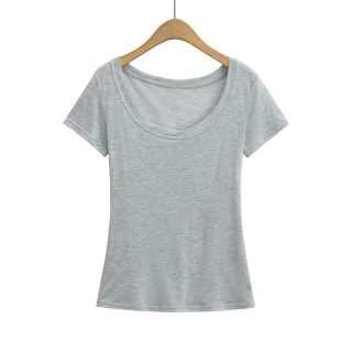 U-Neck Loose T-Shirt 3