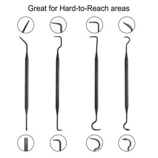 7-Piece Gun Cleaning Kit | Steel Wire Brush & Nylon Pick Set 2
