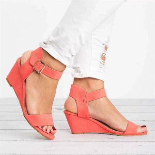 Women's Open-Toe Wedge Heel Sandals 2