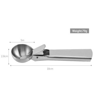 Stainless Steel Ice Cream & Fruit Scoop 4