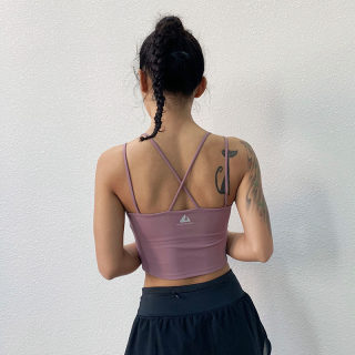 Women's Quick-Dry Sports Bra with Thin Straps