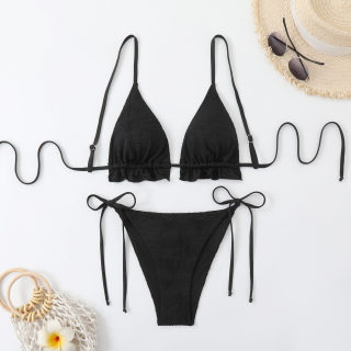 Solid Color bikini set 4
