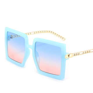 Trendy Sunglasses with Metal Chain Detail 4