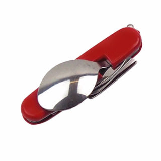 Outdoor 4-in-1 Folding Cutlery Set | Stainless Steel Spoon, Fork, Knife, Bottle Opener 5