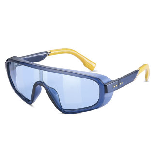 Steampunk-Style Windproof Wraparound Sunglasses 6