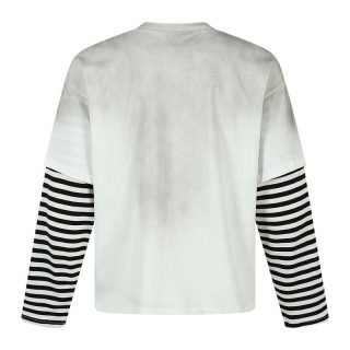 Distressed Washed Print Long Sleeve T-Shirt | American Retro 2