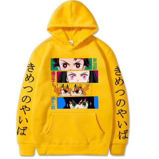 Demon Slayer (Kimetsu no Yaiba) Print Hoodie for Men 2