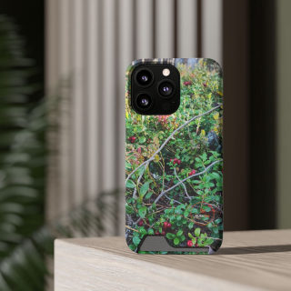 Wild berry bush phone case 103