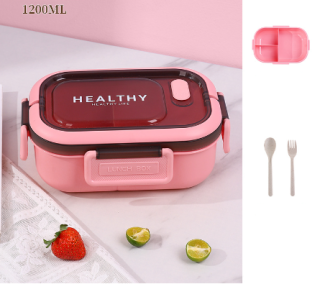 Sealed Leak-Proof Portable Lunch Box | Large Capacity Compartment Box 4