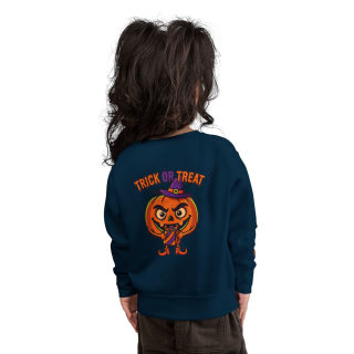 Jack-o'-Lantern Witch Pumpkin Toddler Sweatshirt 55