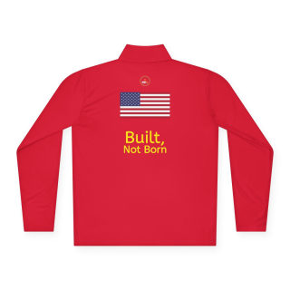 Built Not Born quarter-zip pullover 16