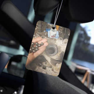 Mechanic Vintage Bearings Photo Car Air Freshener | Garage, Toolshop Vibe 7
