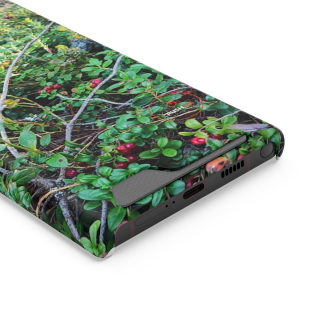 Wild berry bush phone case 58