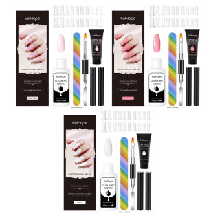 Crystal Extension Nail Set | Nail Glue & Modeling Tool Kit