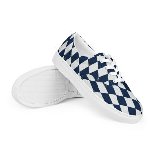 Women's Lace-Up Canvas Shoes 7