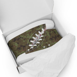Women's high-top canvas shoes 9