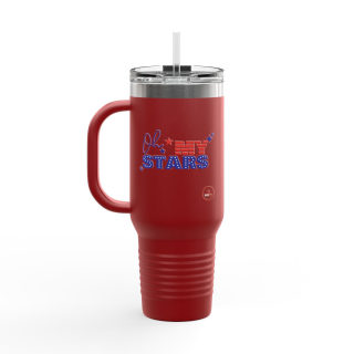 USA Stars insulated travel mug, 40oz 33