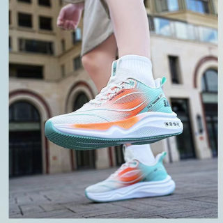 Men's Casual Running Shoes, Soft Thick Sole