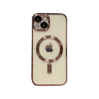 Phone case — electroplated, with MagSafe magnetic attachment for iPhone 17 3