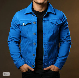 Casual Windproof Warm Button Jacket | Daily Wear