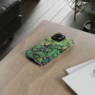 Wild berry bush phone case 120