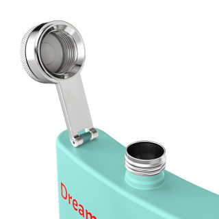 Dreams Don't Work unless you do flask, 6oz stainless steel 18