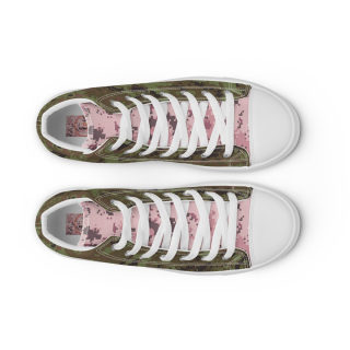 Women's high-top canvas shoes 8
