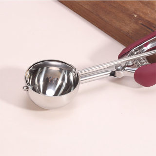 304 Stainless Steel Ice Cream & Fruit Scoop | Dessert Scoop 2