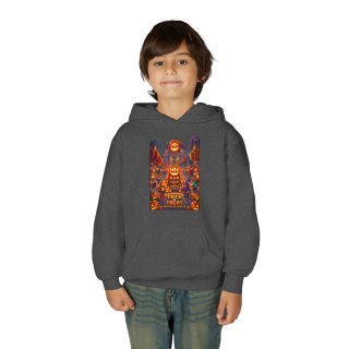Spooky Pumpkin Patch Trick or Treat Kids Hoodie 26