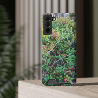 Wild berry bush phone case 109
