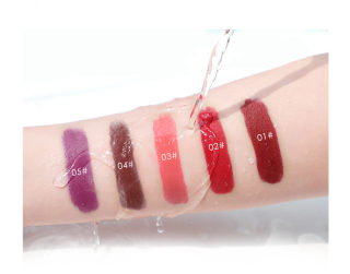 Niceface Matte Lip Glaze Set with Plumping Effect 5