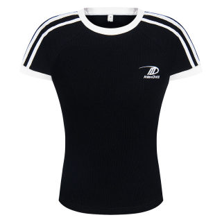 Short Slim Fit Striped T-Shirt | Casual Sporty Slimming 4