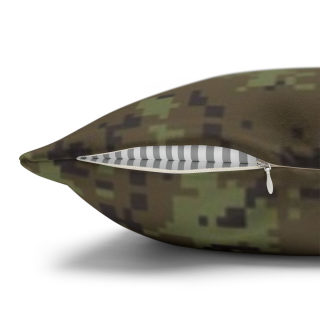 Green Digital Camo Pillowcase 36