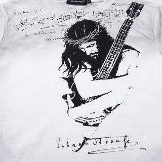 Rap Character Graffiti Distressed T-Shirt 4
