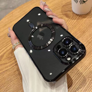 Phone case — electroplated, with MagSafe magnetic attachment for iPhone 17 4