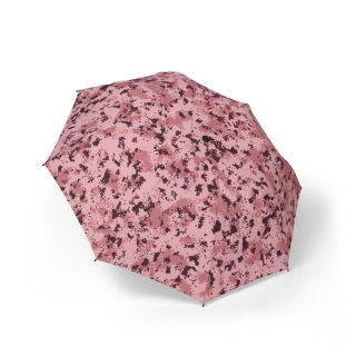 Pink Digital Camo Umbrella | Foldable Rain Umbrella 2