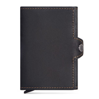 Men's Leather Card Holder | European Style Cowhide Coin Purse 6