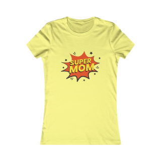 Super Mom Comic Burst T-Shirt | 80s Retro Graphic Tee 7