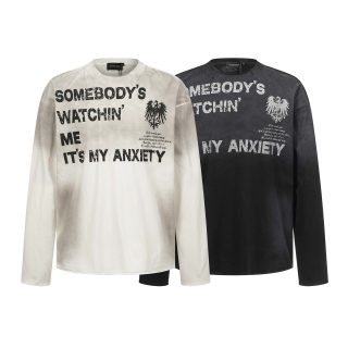 Retro Washed Distressed Flame Letter Print Hoodie | Unisex Streetwear 5