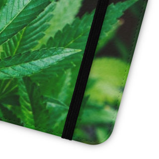 Marijuana leaf flip case 168