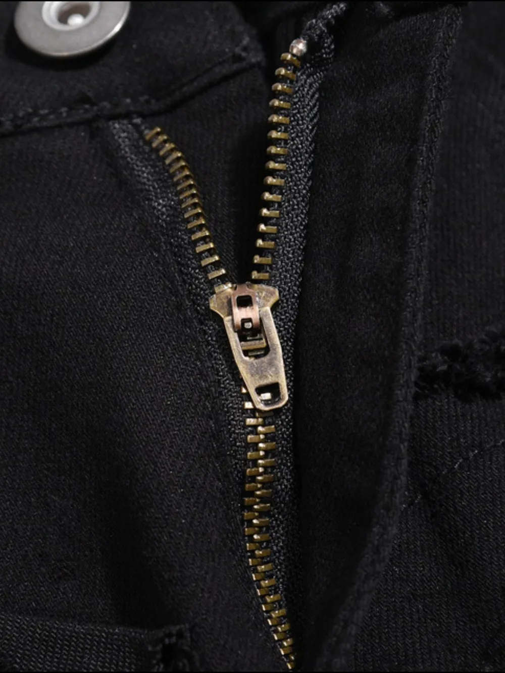 Men's Washed Panelled Jeans 5