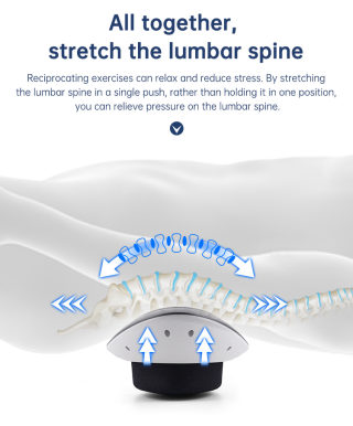 Inflatable Waist Massage Belt for Heat & Lumbar Traction 2