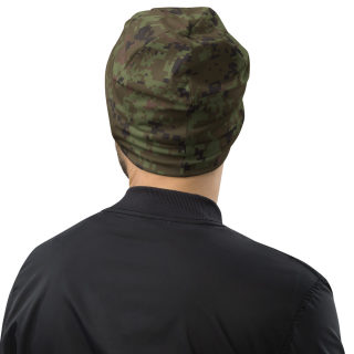 All-Over Print Beanie Green Digital Camo 5