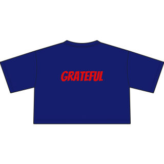 FOCUS graphic cropped tee 17