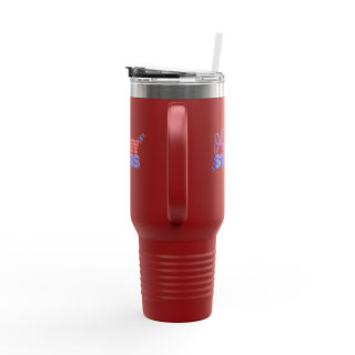 USA Stars insulated travel mug, 40oz 25
