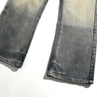 Loose Gradient Faded Straight Leg Jeans 4